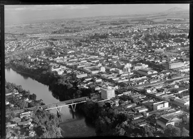 Waikato River and Hamilton