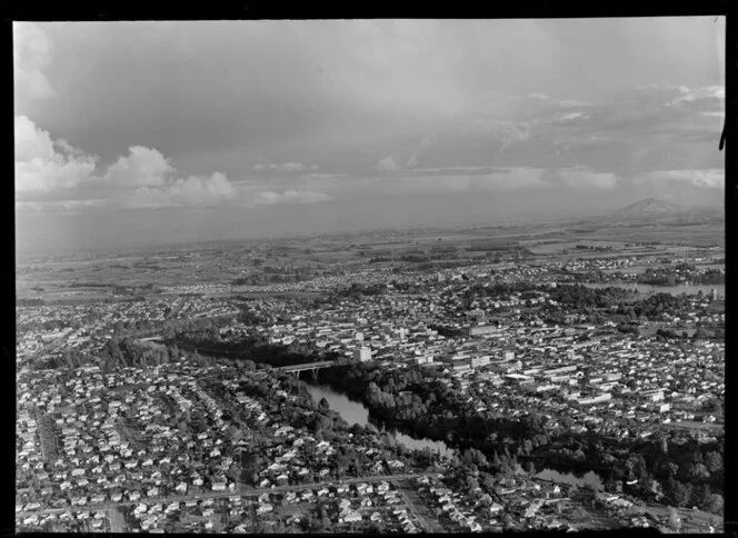 Waikato River and Hamilton