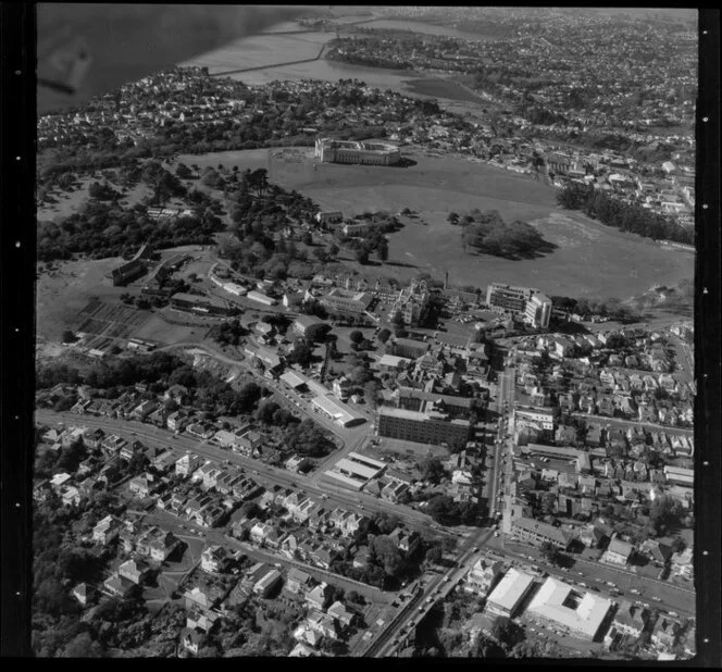 Grafton, Auckland, includes Auckland City Hospital and the Auckland Domain