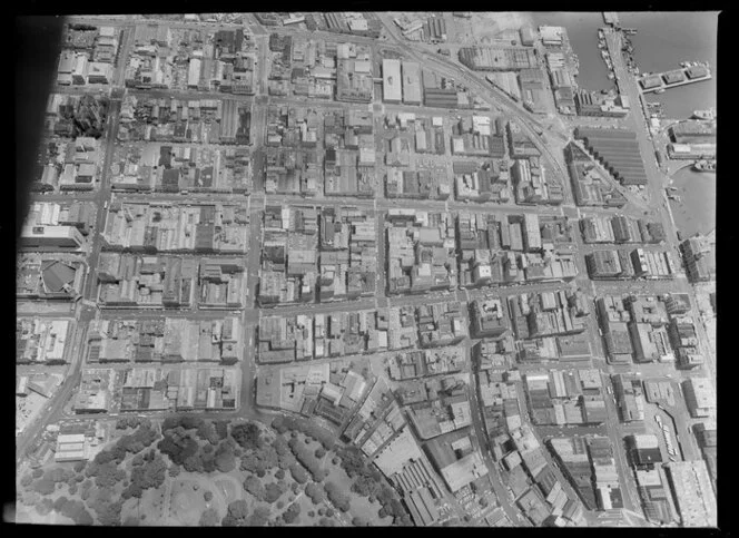 Auckland city, including Harbour