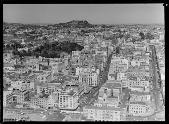 Auckland city, including Queen Street