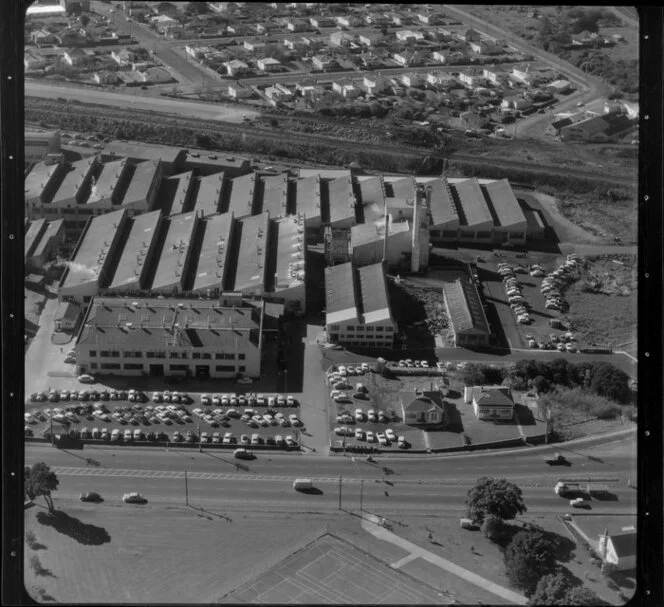 Reid New Zealand Rubber Mills factory, Ellerslie, Auckland