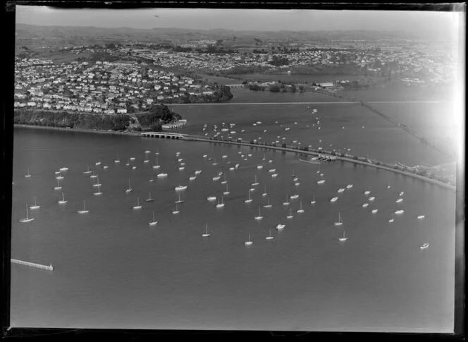 Orakei, with Hobson Bay, Auckland