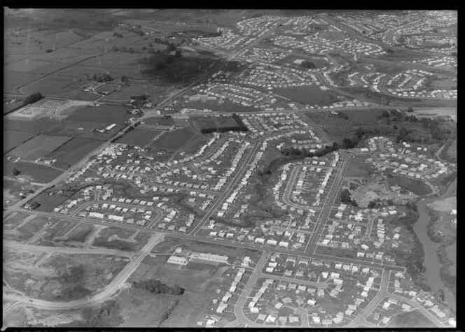 Housing in Otara, Manukau City, Auckland