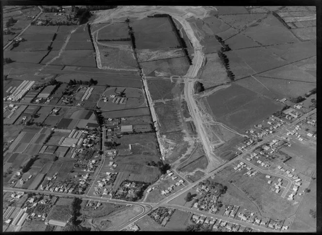 Mangere, Manukau City, Auckland, featuring a housing site