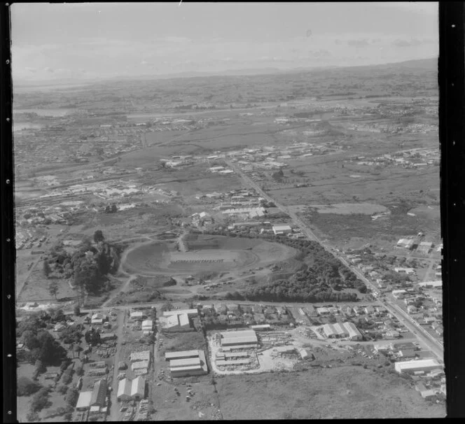 Mt Smart Stadium under construction, Penrose, Auckland