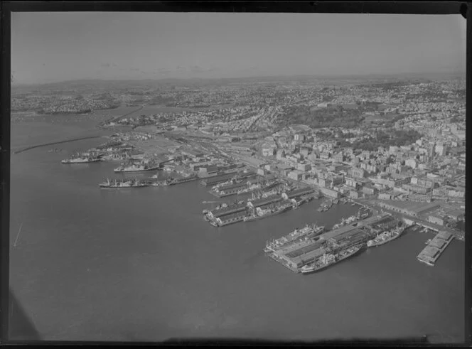 Auckland City and Wharf