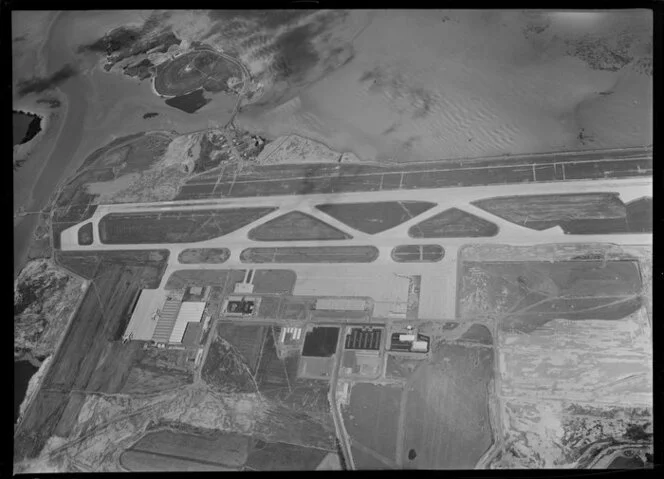 Site works for Auckland Airport at Mangere