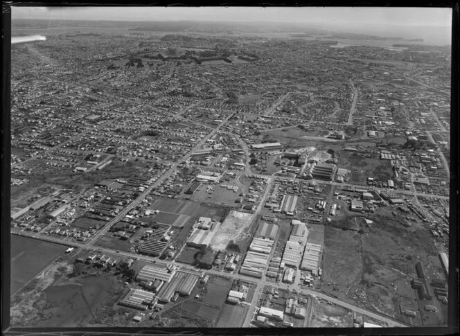 Onehunga, includes Te Papapa industrial centre, Auckland
