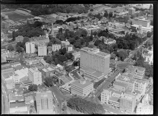 Intercontinental Hotel, Waterloo Quadrant, Auckland (later the Hyatt Hotel)