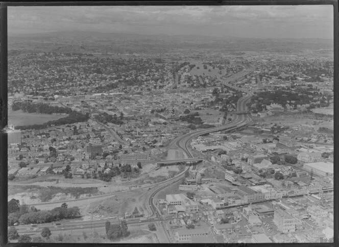 Symonds Street, Newmarket Motorway, Auckland