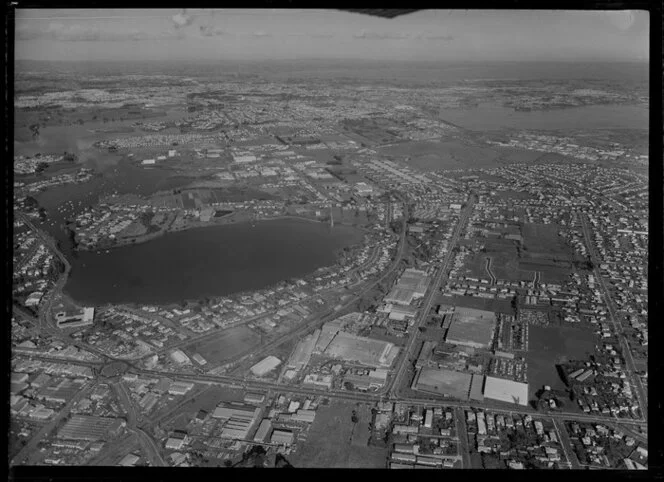 Panmure Basin and Mount Wellington, Auckland