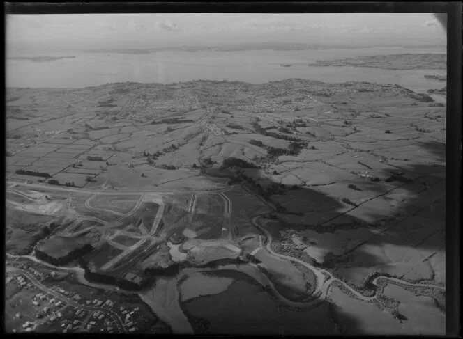 Construction of new subdivision, Pakuranga, Manukau, Auckland