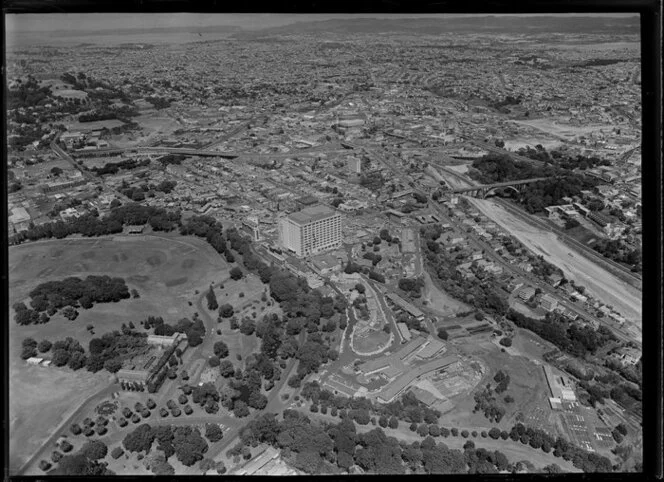 Auckland Hospital and area surrounding it, Auckland