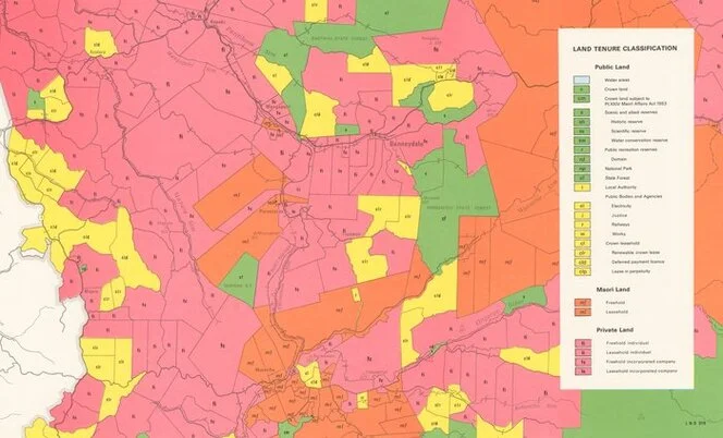 [Extracts of a particular area of the King Country land use study] [electronic resource].