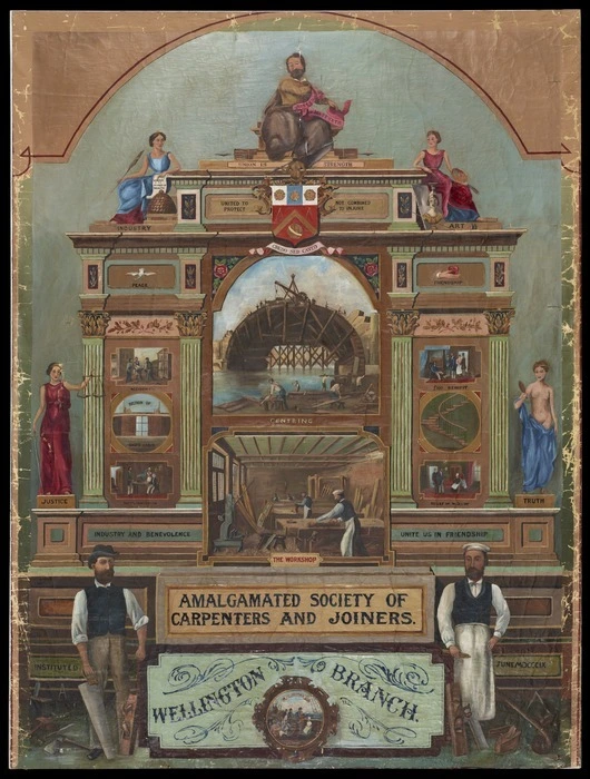 [Waudby, A J] :Amalgamated Society of Carpenters and Joiners. Wellington Branch. June 1809 [i.e. 1909]