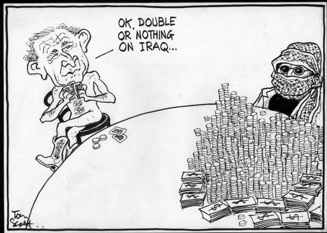 "OK, double or nothing on Iraq..." 25 January, 2007