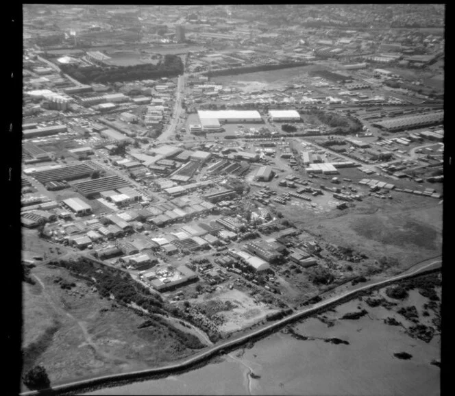 Industrial area, Onehunga, Auckland