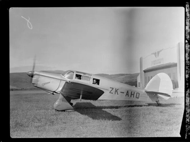 Proctor aircraft ZK-AHQ, Otago Aero Club