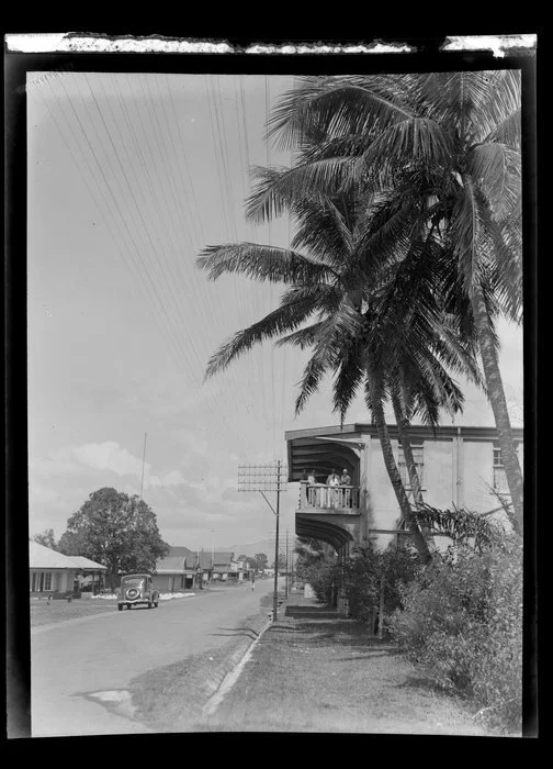 Street scene in Lautoka, Fiji