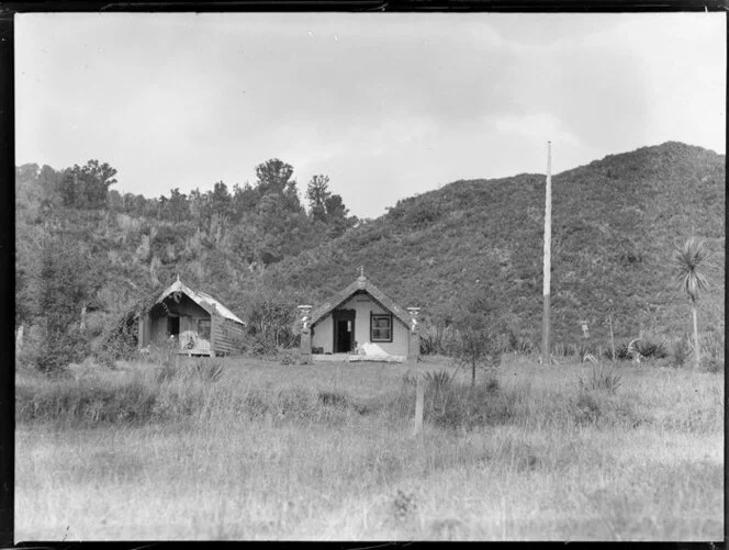 Marae settlement, Lake Rotoiti