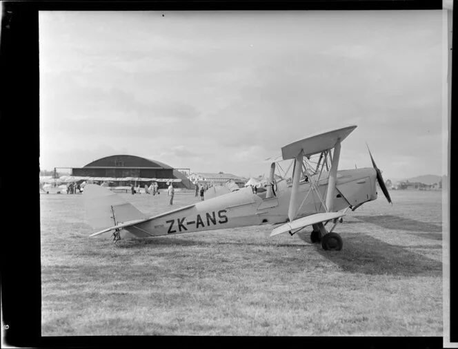 Rotorua Aero Pageant including Tiger Moth ZK-ANS aircraft