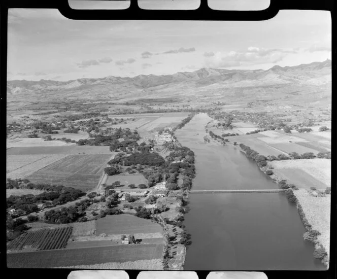 Ba river and township, Fiji