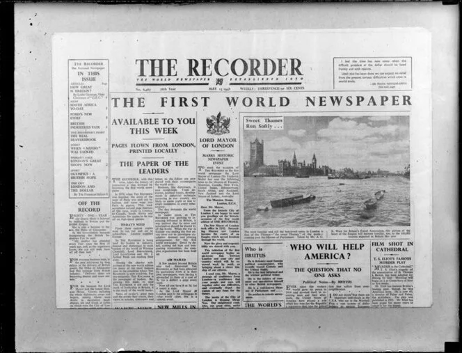 The Recorder Newspaper