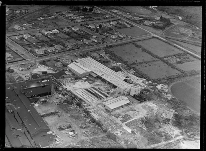 Amalgamated Brick and Tile Co Ltd, factory complex, New Lynn, Auckland