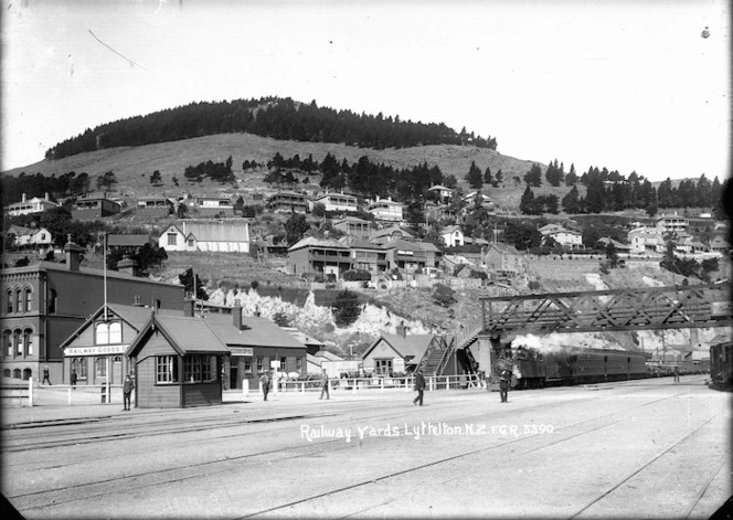 Railway yards, Lyttelton