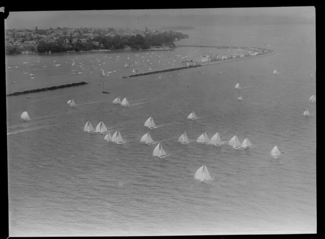 100th Anniversary Day regatta, Auckland Harbour