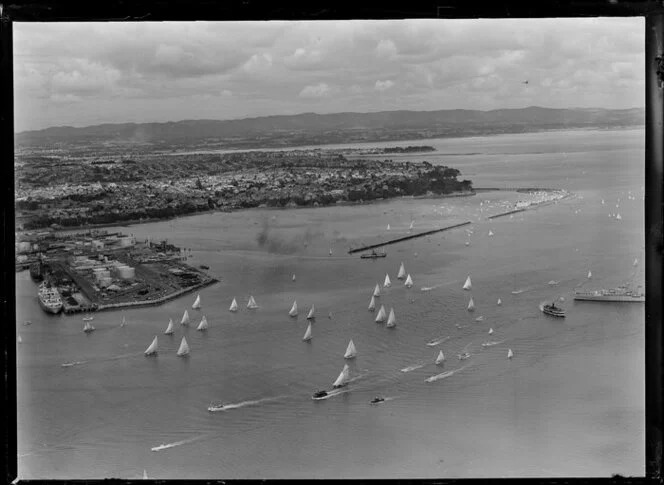 100th Anniversary Day regatta, Auckland Harbour