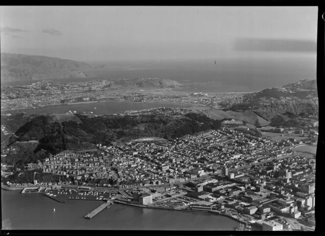 Wellington City looking towards the South