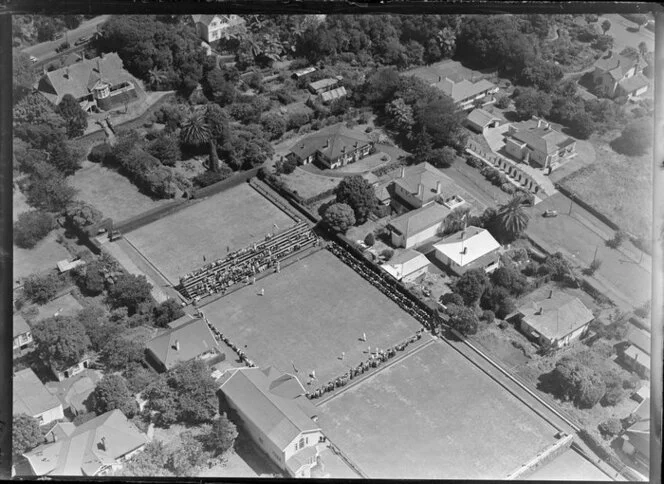 Lawn bowls, British Empire Games, Carlton Bowling Club, Epsom, Auckland