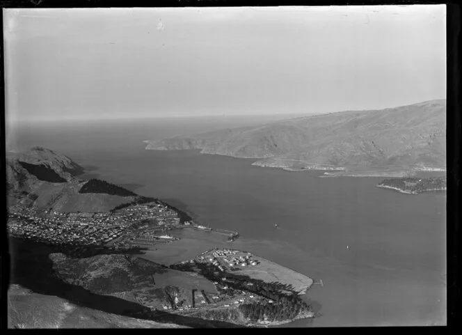 Lyttelton and harbour, Christchurch