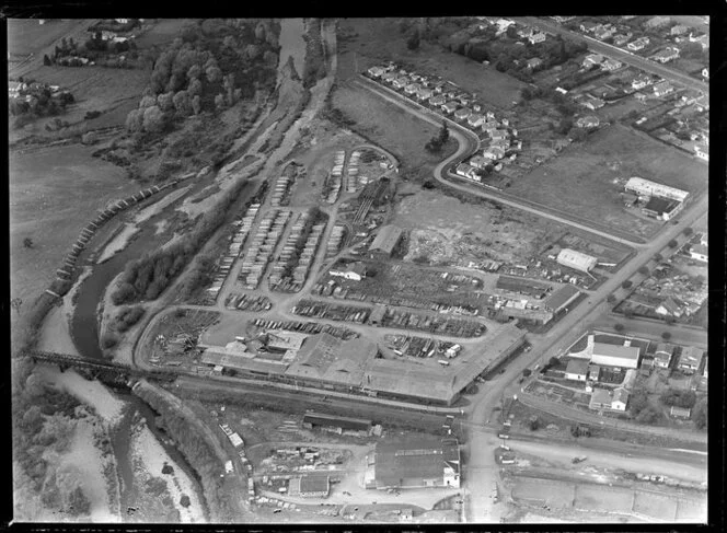 C E Daniell and Co timber mill, Masterton