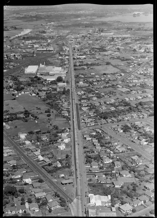 Widening of Great South Road, Harp of Erin South, Auckland