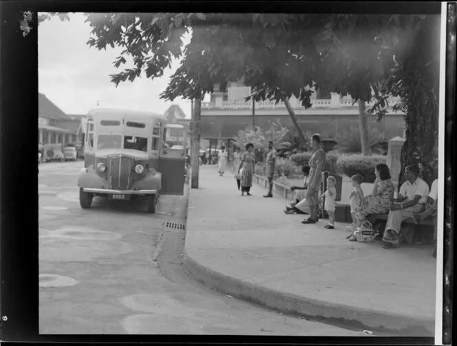 Street scene, Suva, Fiji