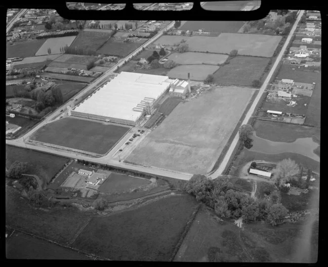 Unidentified carpet manufacturing plant, Christchurch