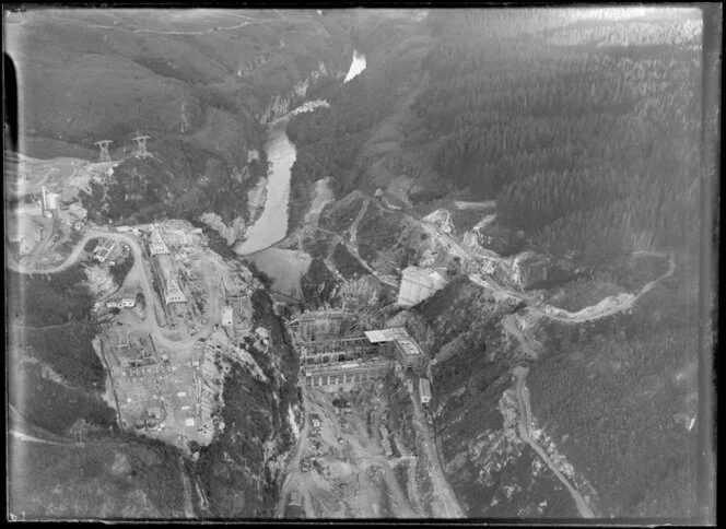 Maraetai Hydro, hydro-electric power station, Waikato River