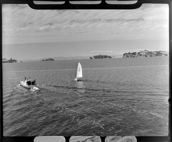 Boating in Cowes Bay, Waiheke Island, Auckland