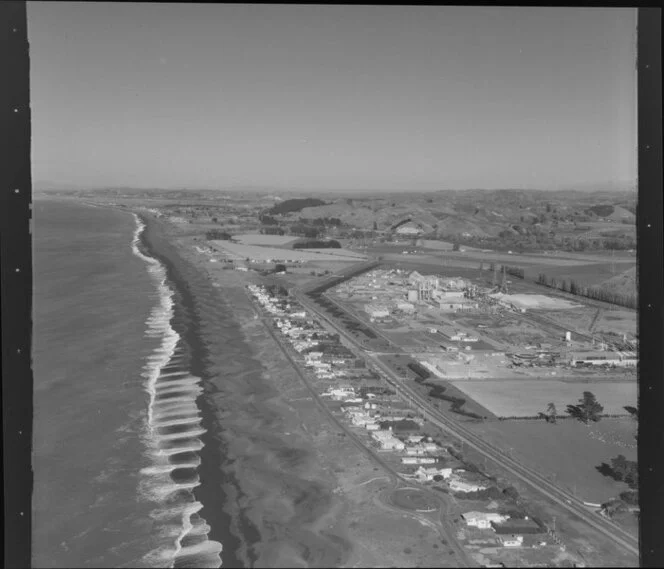 Bay View, Napier, and coastline