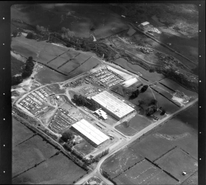 Wiri, Manukau, Auckland, featuring Nissan Datsun manufacturing plant