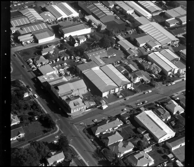 Unidentified factories in industrial area, Manukau City, Auckland