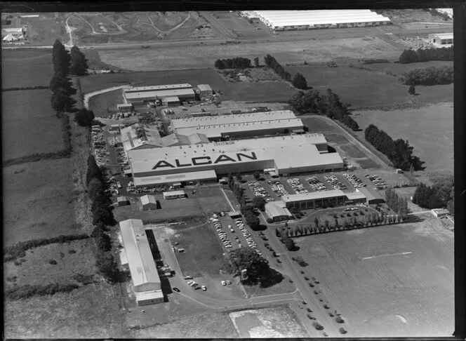 Alcan Industries Aluminium Factory, Wiri, Manukau, Auckland
