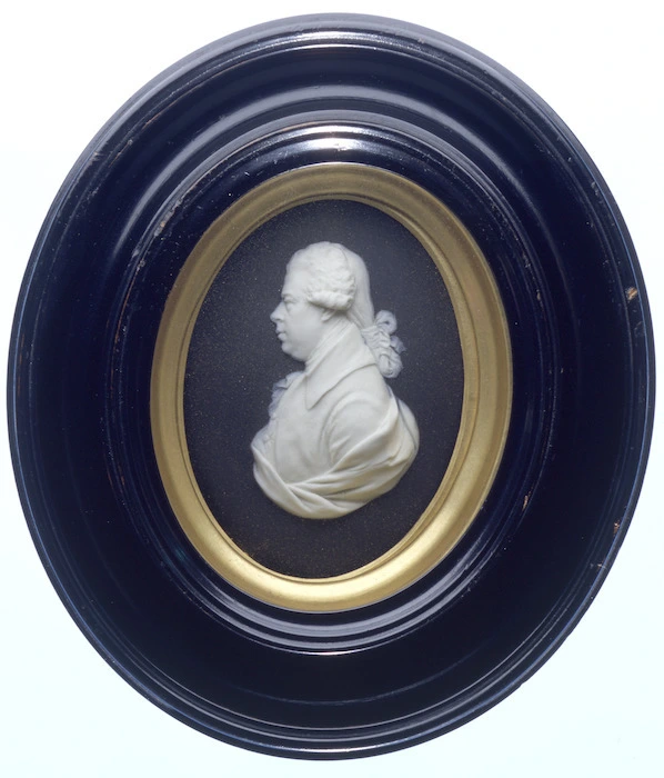 [Flaxman, John] 1755-1826 :Sir J Banks 1744-1820. [Etruria, England ; Wedgwood, between 1779-1782]