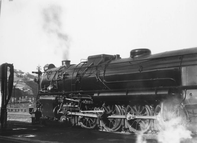 New Zealand Railways locomotive K 900 at Thorndon, Wellington