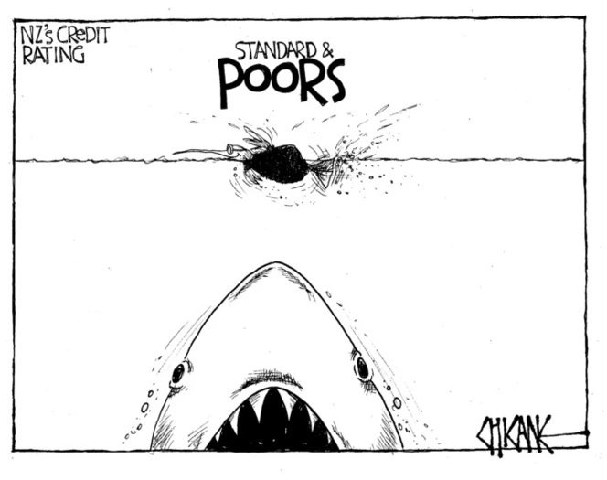 Winter, Mark 1958- :NZ's credit rating - Standard & POORS. 1 October 2011