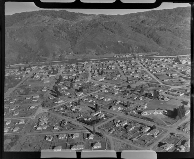 Township of Reefton, including the Inangahua River, Buller district, West Coast