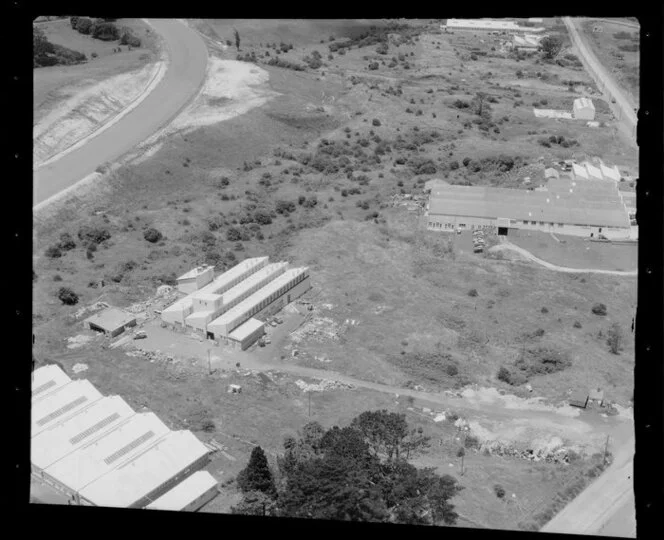 Factories, industrial area, Penrose, Auckland